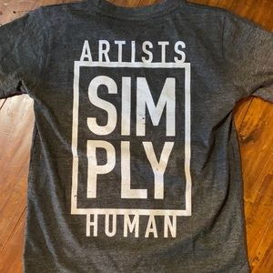 🖤 Artists Simply Human NWOT pocket T-shirt 🖤